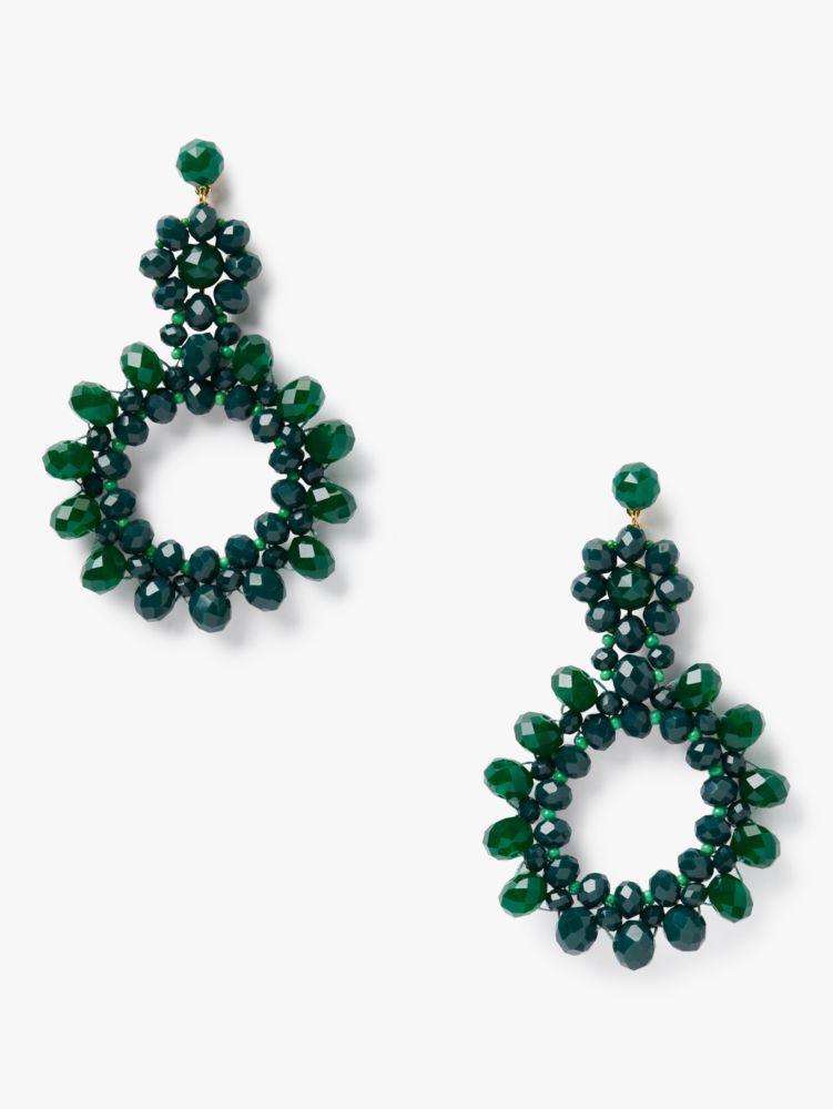 Marguerite Beaded Earrings, , Product