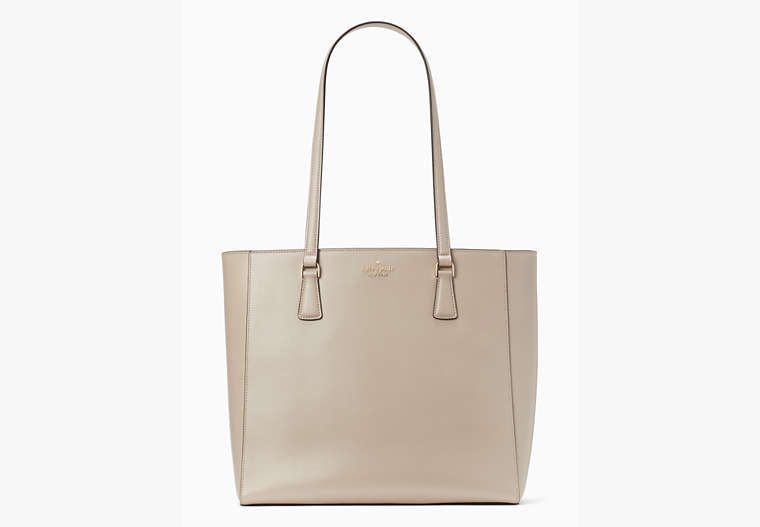 Kate Spade,perry leather laptop tote,Tusk
