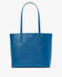 Kate Spade,perry leather laptop tote,Sapphire Ice