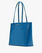 Kate Spade,perry leather laptop tote,Sapphire Ice