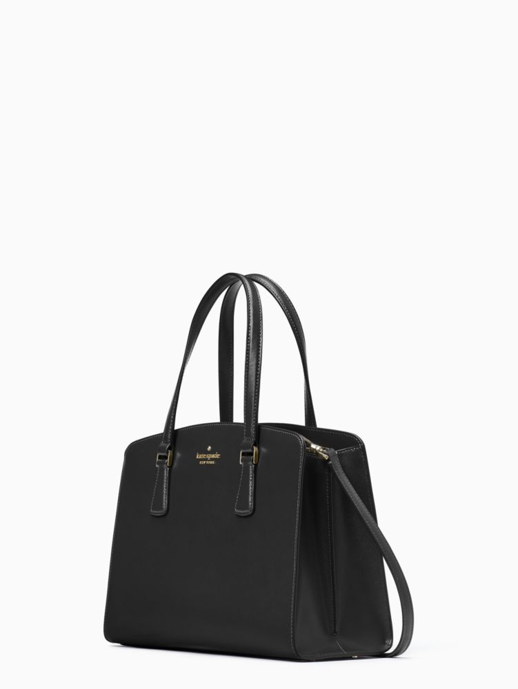 Kate Spade,perry medium satchel,Black