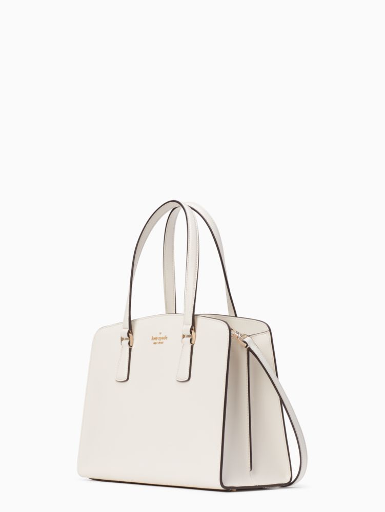 Kate Spade,perry medium satchel,Parchment