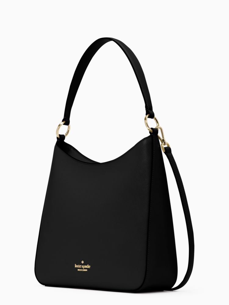 Kate Spade,perry leather shoulder bag,Black