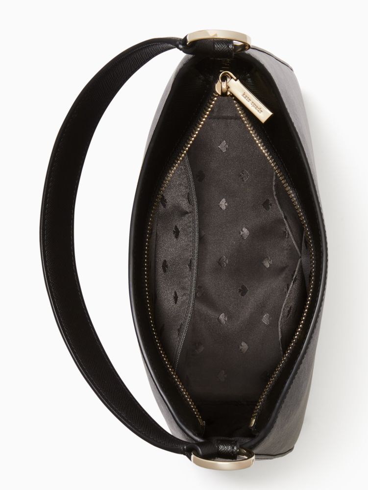 Leather Handbag Black Leather Purse Leather Shouler Bag 