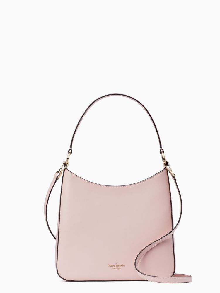 Kate Spade,perry leather shoulder bag,Chalk Pink