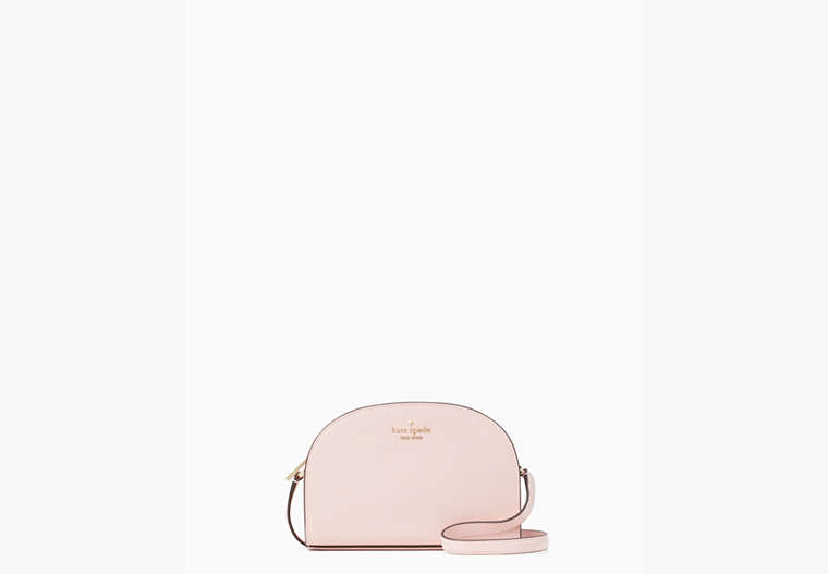 Kate Spade,perry leather dome crossbody,Chalk Pink image number 0