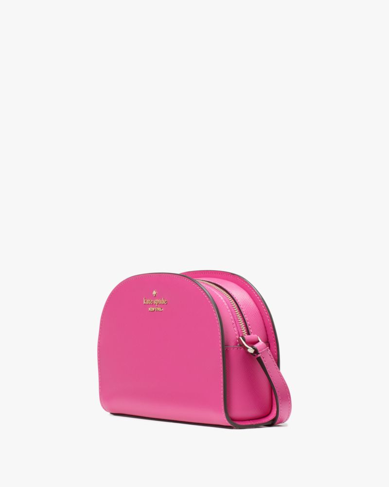 Kate Spade Perry Leather Done Crossbody Product Details Colour: Chalk Pink  Measurements 8 W x 5.4 H x 2.41 D Features Strap Drop:…
