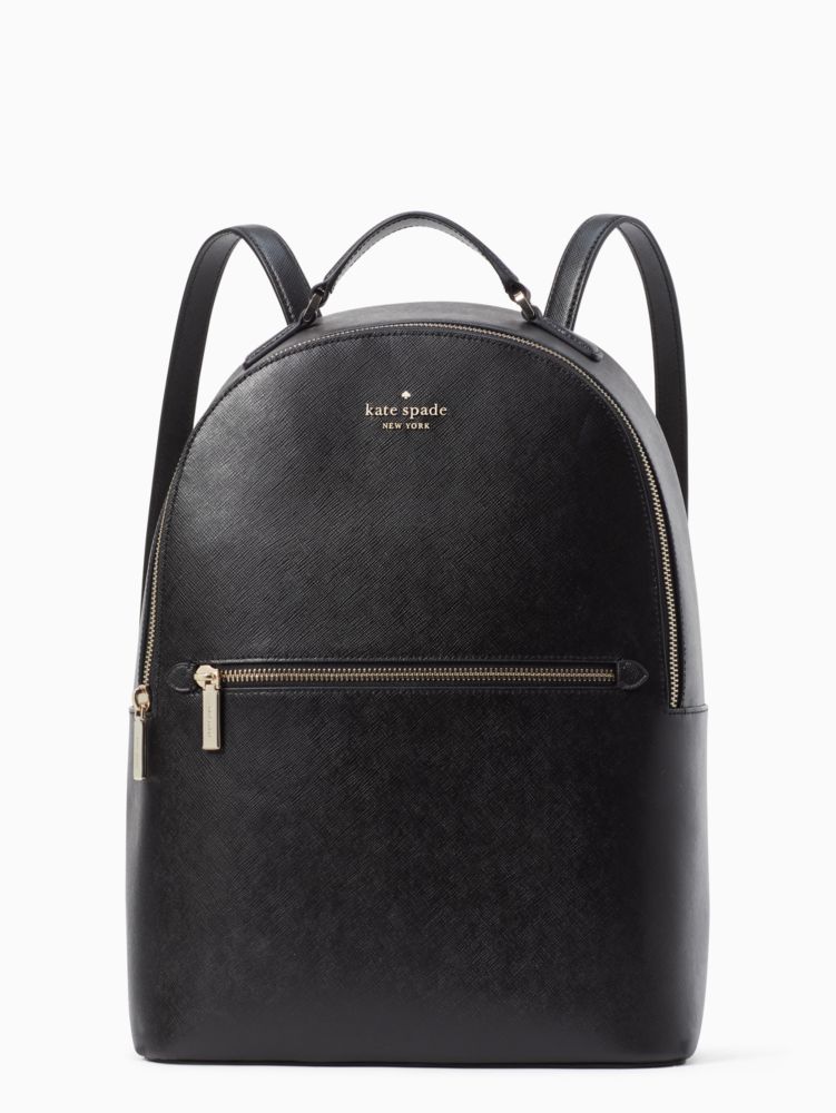 素材牛革サフィアノレザー新品　Kate spade ペリー スモール バックパック　リュックサック