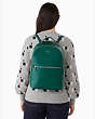 Kate Spade,perry large backpack,Deep Jade