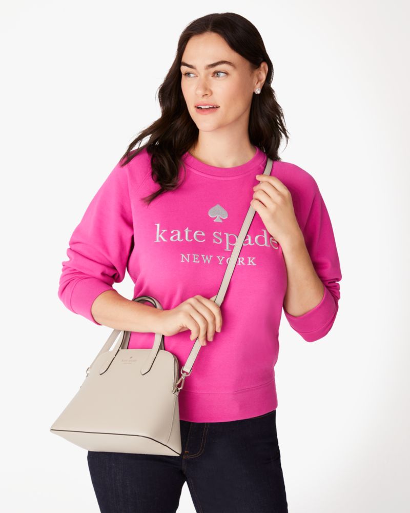 Kate Spade,schuyler medium dome satchel,60%,Warm Beige