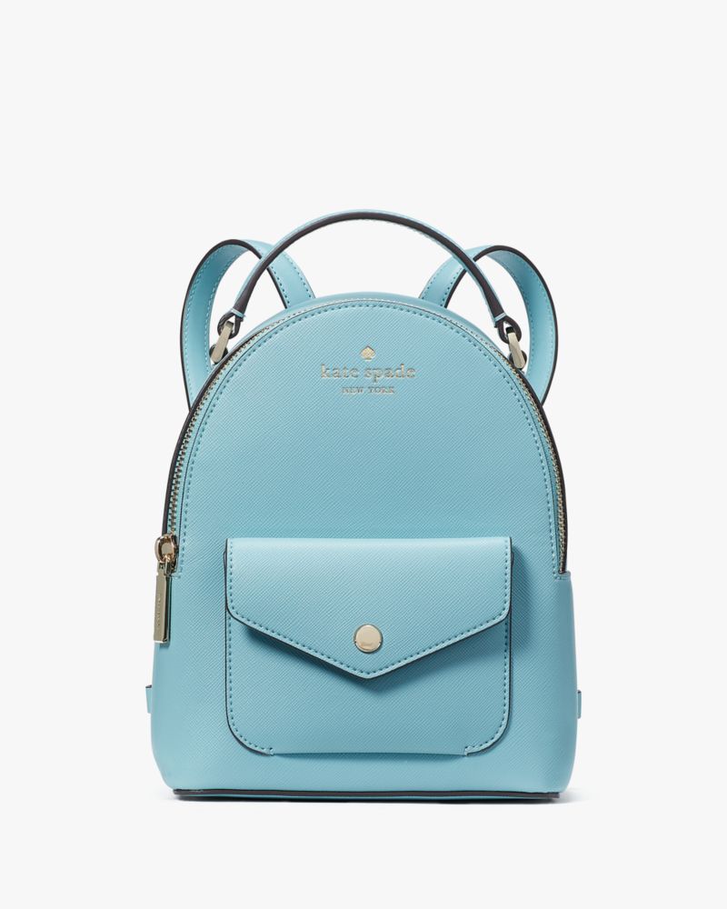 Kate Spade,schuyler mini backpack,Smoky Blue