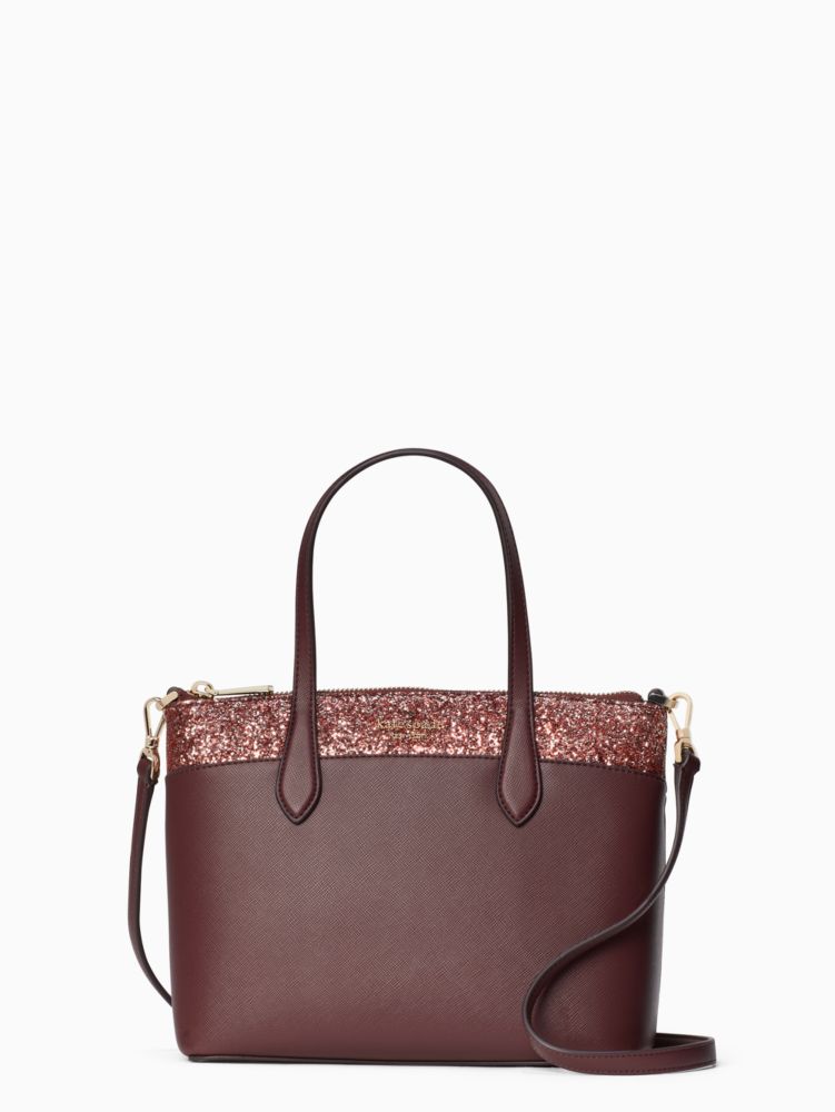 Kate Spade,flash glitter satchel,75%,