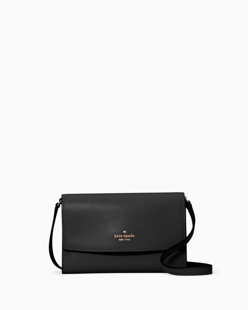 Kate Spade Perry Dome Saffiano Leather Crossbody Bag Purse Handbag