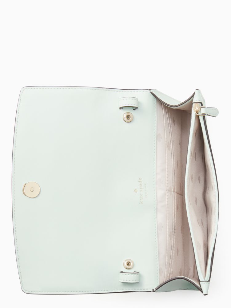 Kate Spade,perry leather crossbody,Lime Sherbert