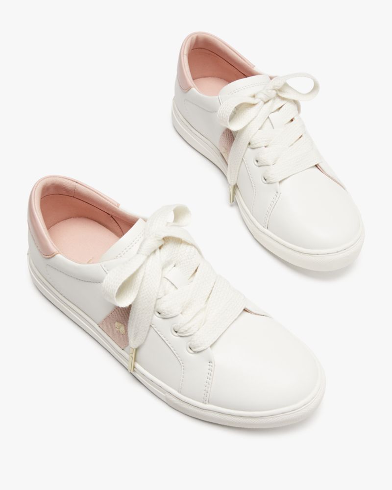 Kate spade white tennis shoes new arrivals