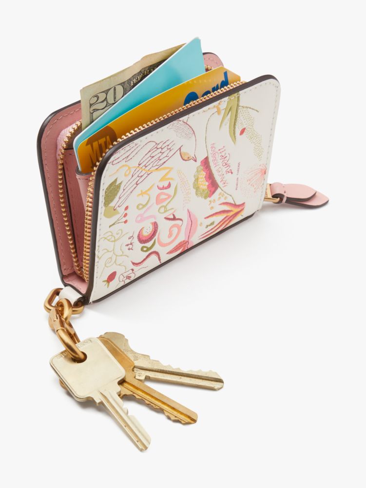 Kate Spade,Storyteller Secret Garden Coin Purse,