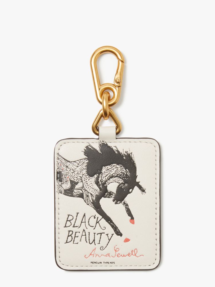 Kate Spade,Storyteller Black Beauty Key Fob,Multi