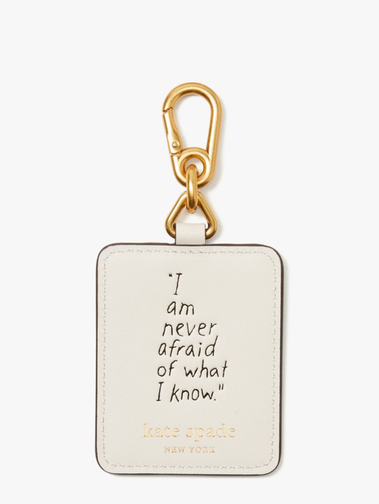 Kate Spade,Storyteller Black Beauty Key Fob,Multi