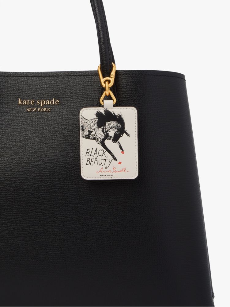 Kate Spade,Storyteller Black Beauty Key Fob,Multi