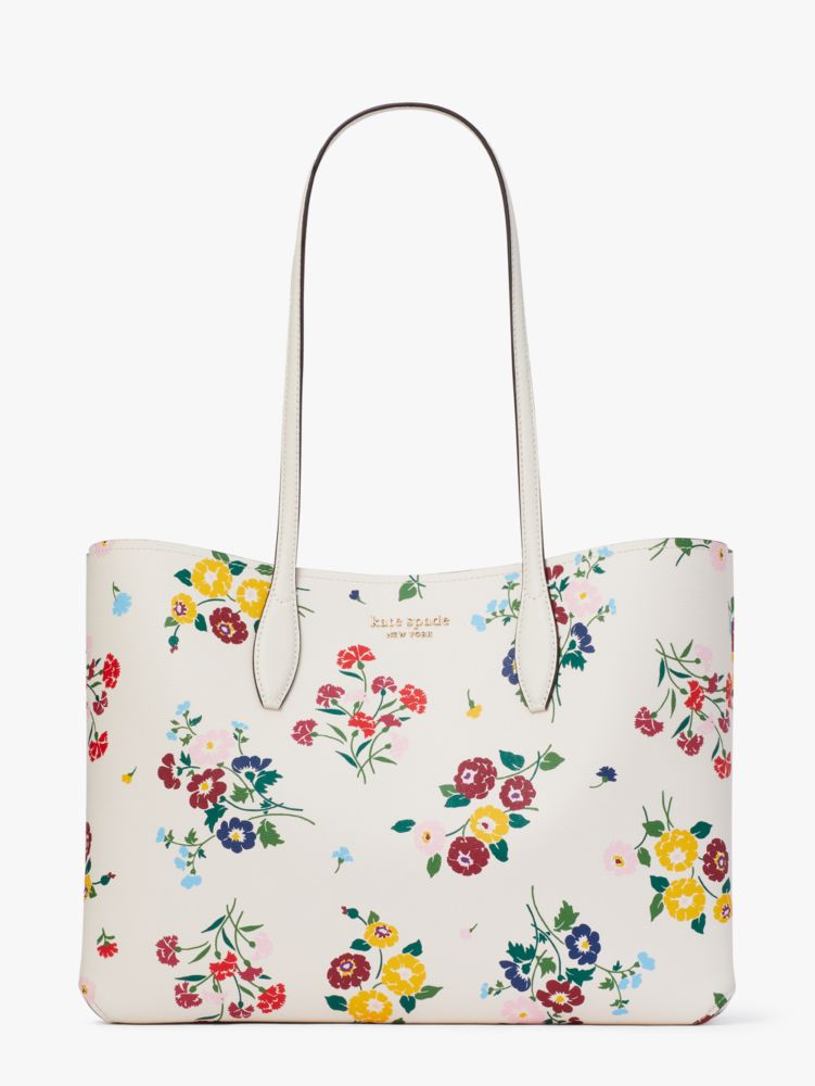 Name Drop Bouquet Tote