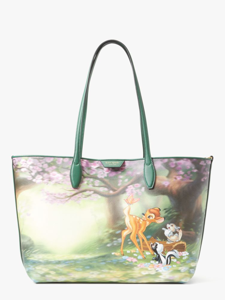 Bambi in the Wood, Reversible Tote Bag