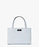 Kate Spade,Sam Icon Leather Small Tote,tote bags,Small,Watercolor Blue