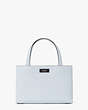 Kate Spade,Sam Icon Leather Small Tote,tote bags,Small,Watercolor Blue