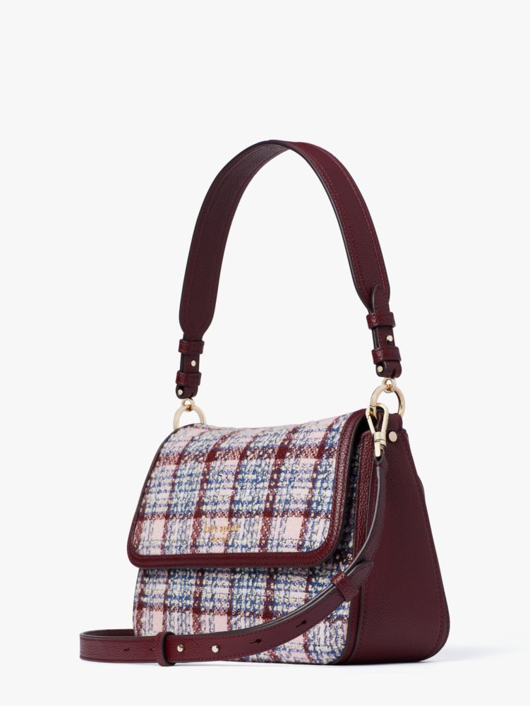 Kate Spade,Hudson Tweed Medium Convertible Shoulder Bag,