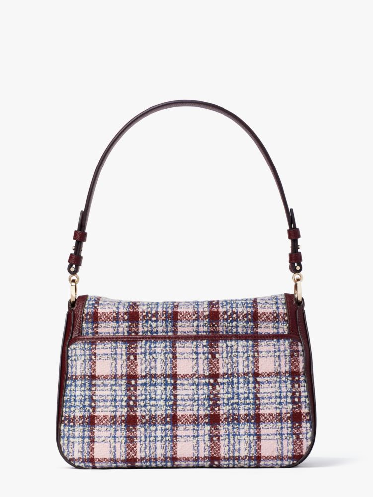 Hudson Tweed Medium Convertible Shoulder Bag