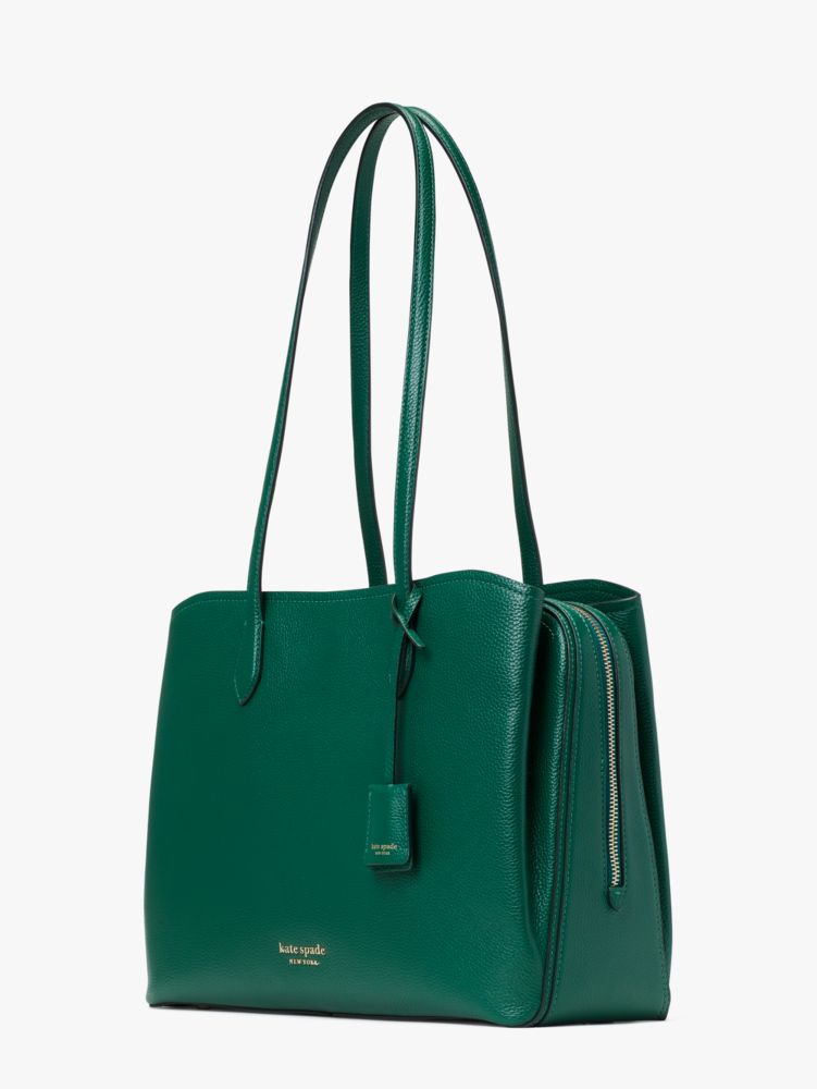 Kate Spade,Hudson Large Work Tote,Large,Arugula