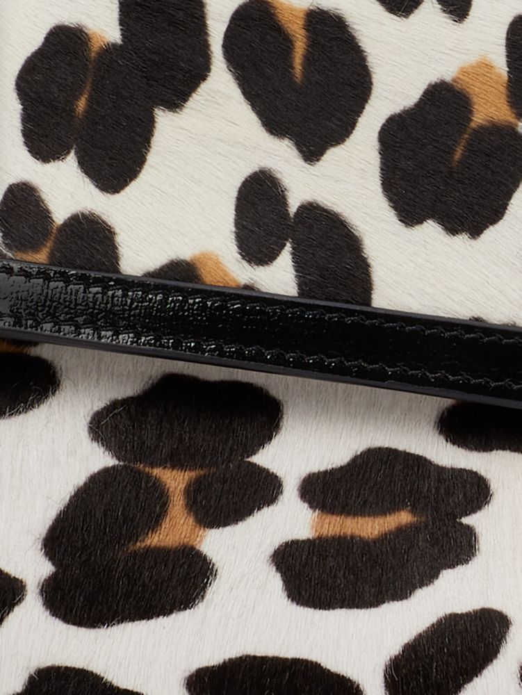 Kate spade cheap leopard clutch