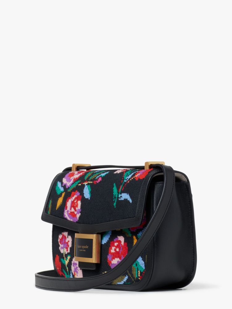 Kate spade black online floral bag