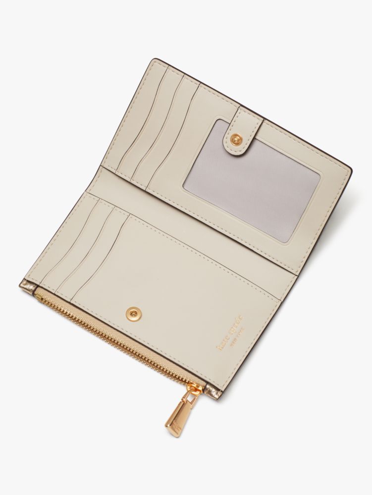 Gold wallet discount kate spade