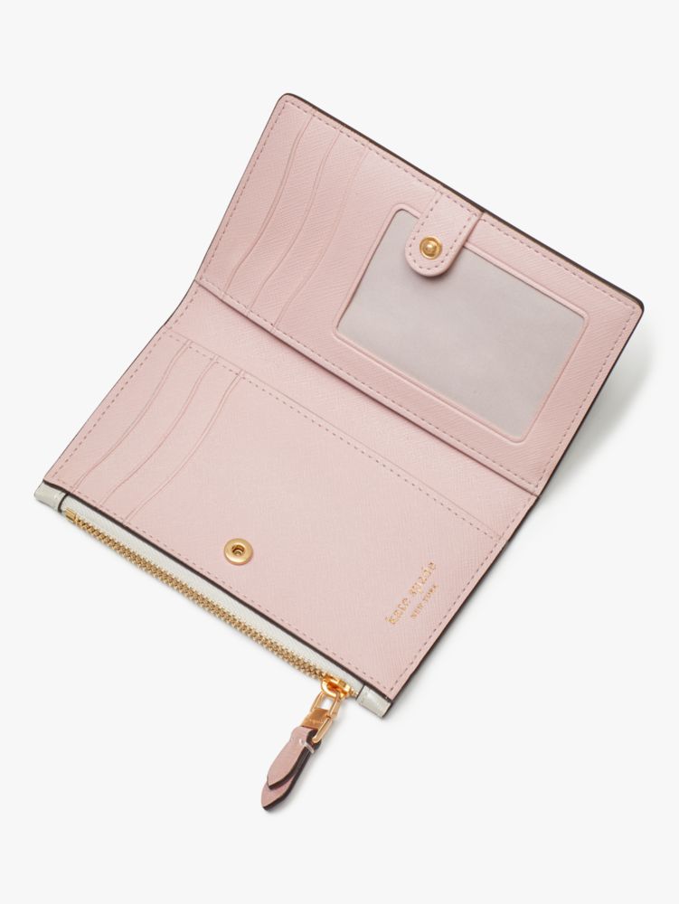 Kate Spade,Patisserie Small Slim Bifold Wallet,