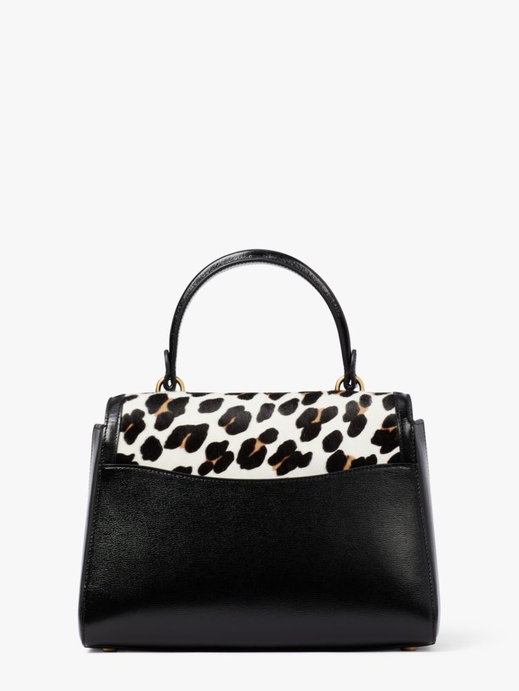 Kate Spade Smile Shoulder Bag Leopard Calf Hair Cheetah MSRP $ 278.00 @