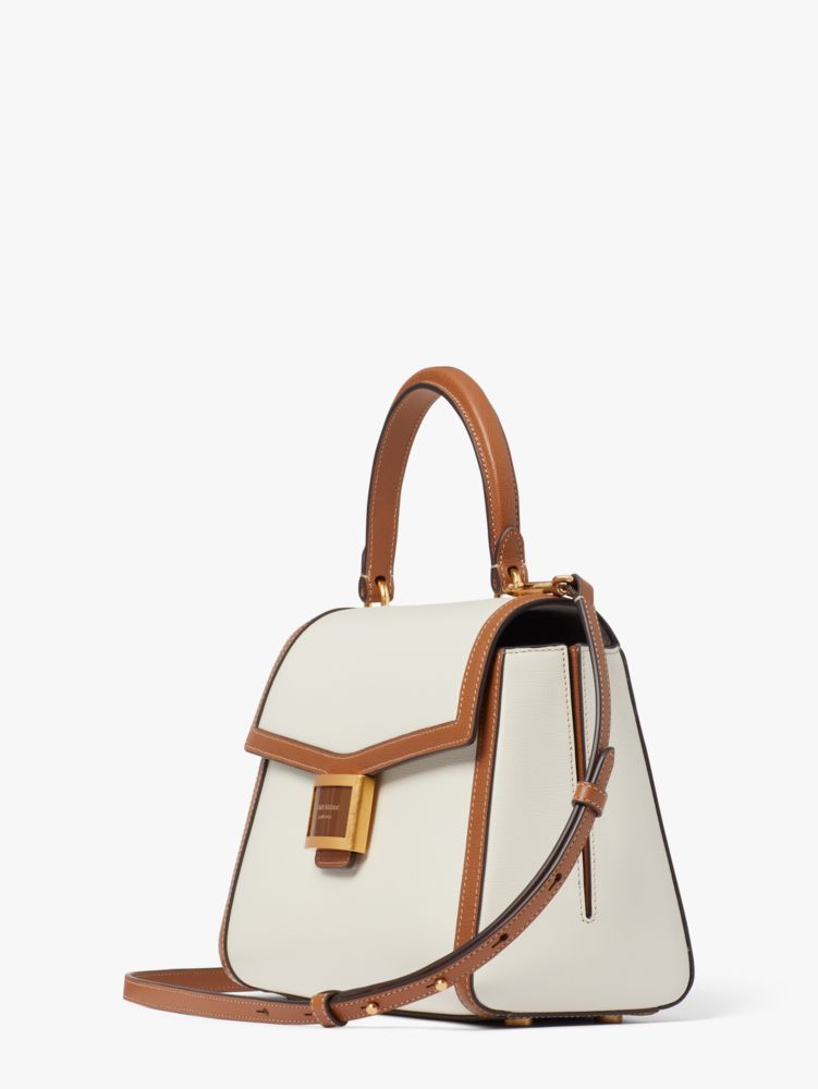 Katy Colorblocked Top-handle Bag