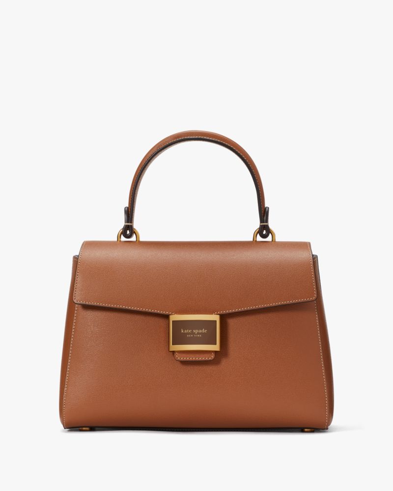 Kate Spade,Katy Medium Top-handle Bag,Medium,Allspice Cake