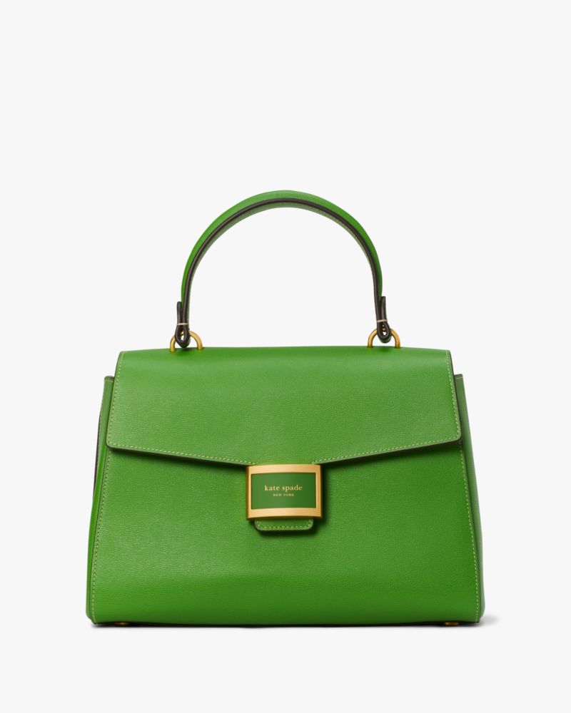 Kate Spade,Katy Medium Top-Handle Bag,Medium,KS Green