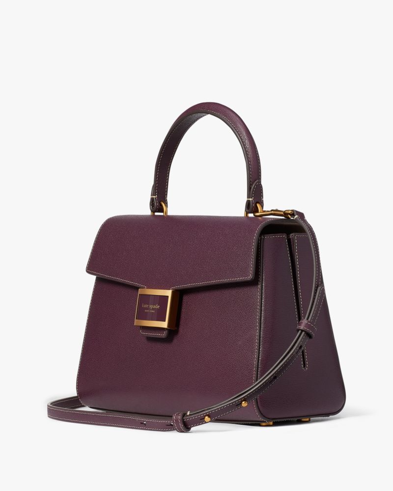 Women's Leather Bag | Palermo Soho | Black | Stick & Ball Burgundy