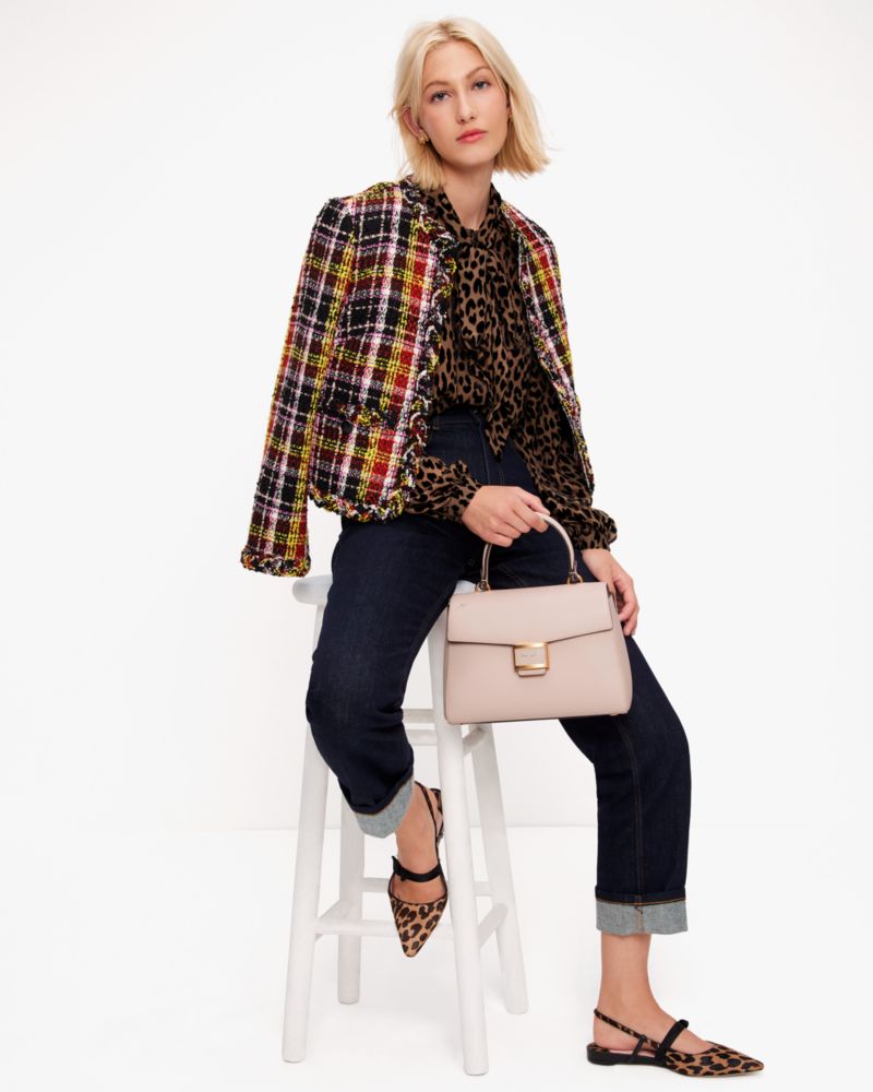 Kate Spade,Katy Medium Top-Handle Bag,Medium,Antique Pink