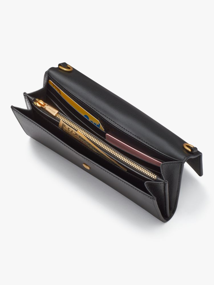 Black Basic Long Wallet, CHARLES & KEITH