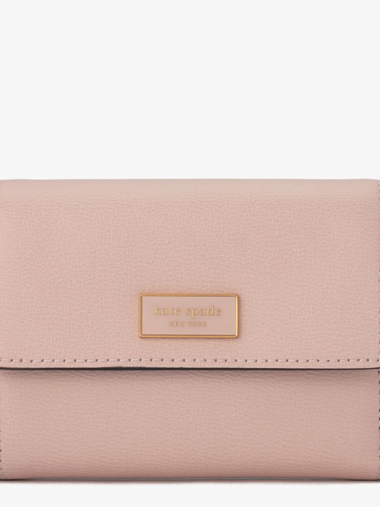 Kate Spade,ケイティ バイフォールド フラップ ウォレット,財布小物,モチピンク