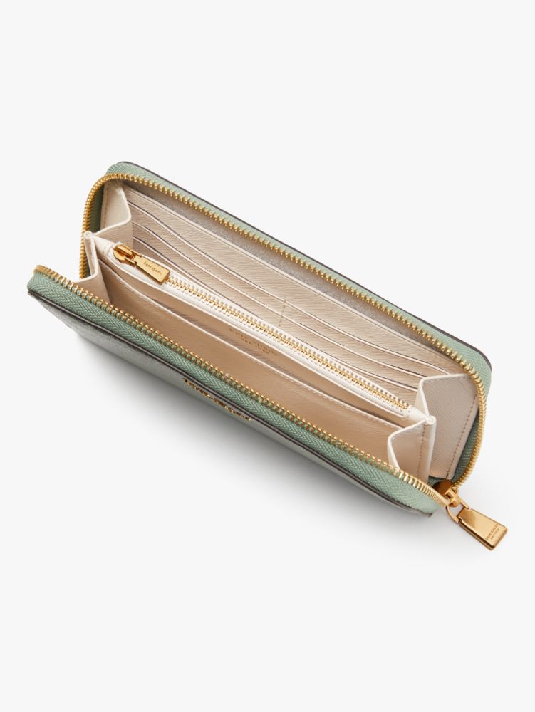 Kate Spade,モーガン ジップ アラウンド コンチネンタル ウォレット,財布小物,ロメイン