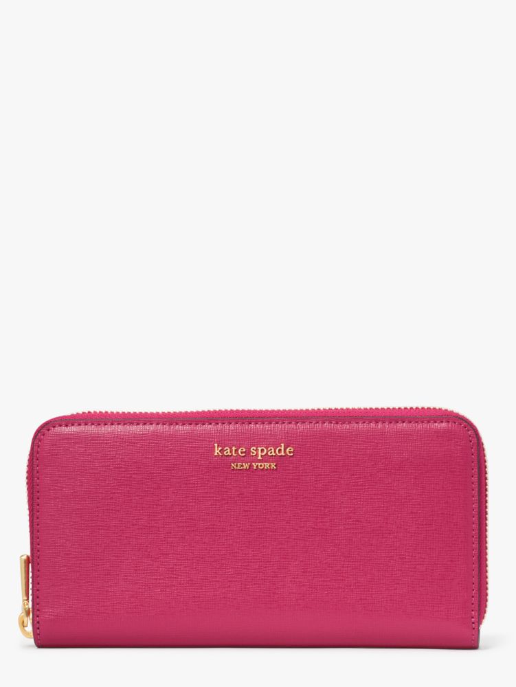 kate spade, Bags, Kate Spade Morgan Rose Garden Ziparound Continental  Wallet