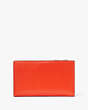 Kate Spade,Morgan Small Slim Bifold Wallet,Casual,Red Berry