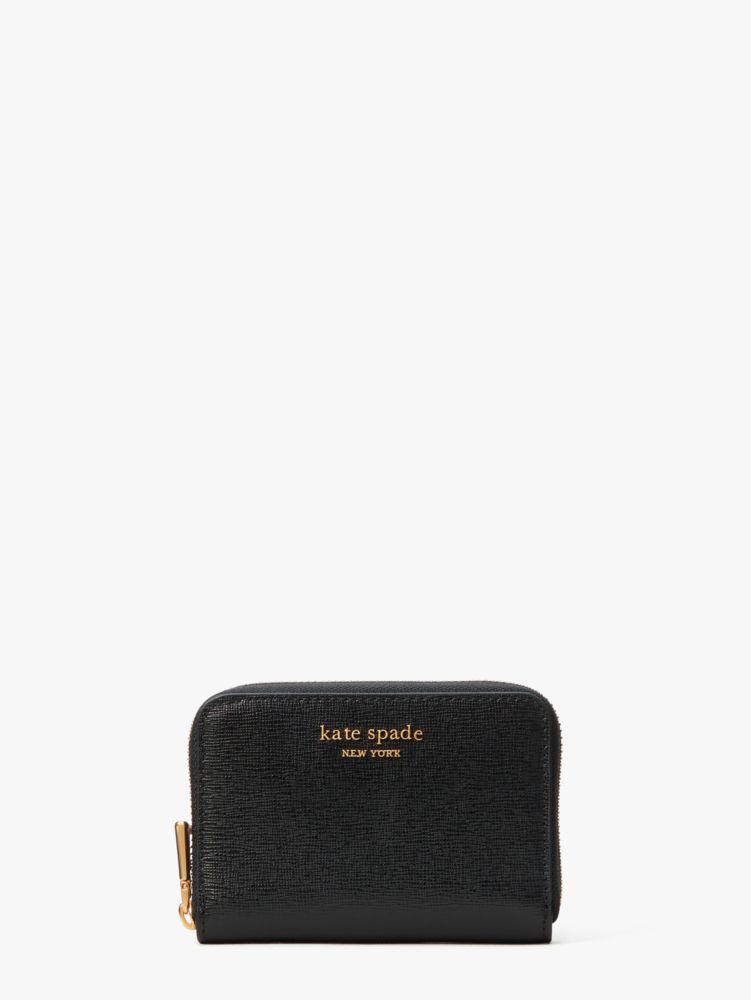 Kate Spade,モーガン ジップ カードケース,全てのアウトレット,ブラック