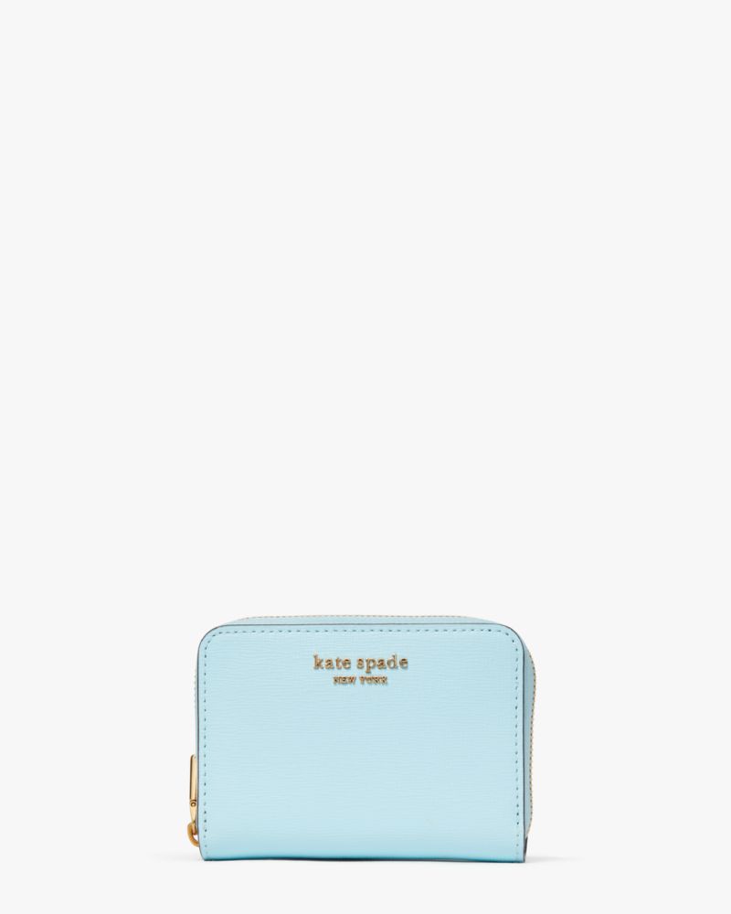 Kate spade frosted blue wallet hot sale