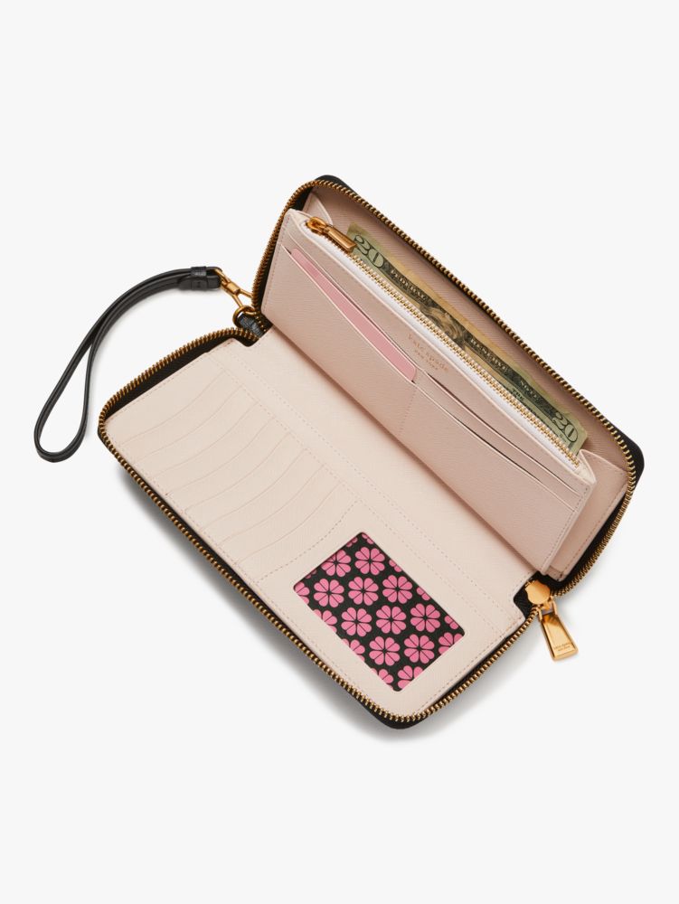 Kate Spade Golden Large Travel Wallet