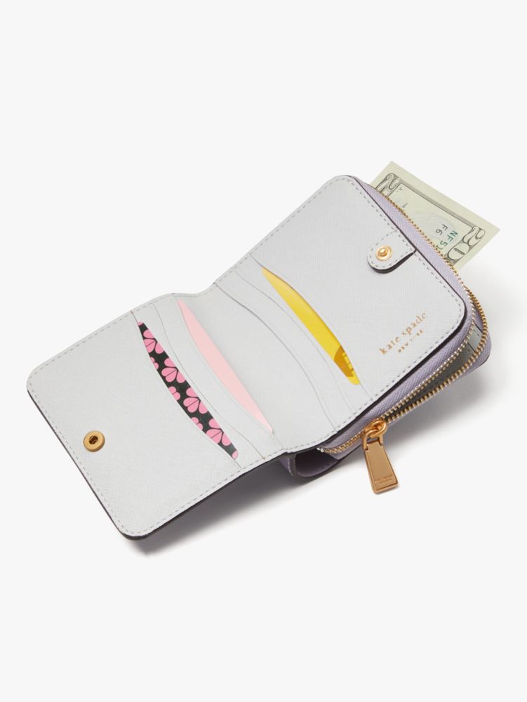 Kate Spade,モーガン スモール コンパクト ウォレット,紫