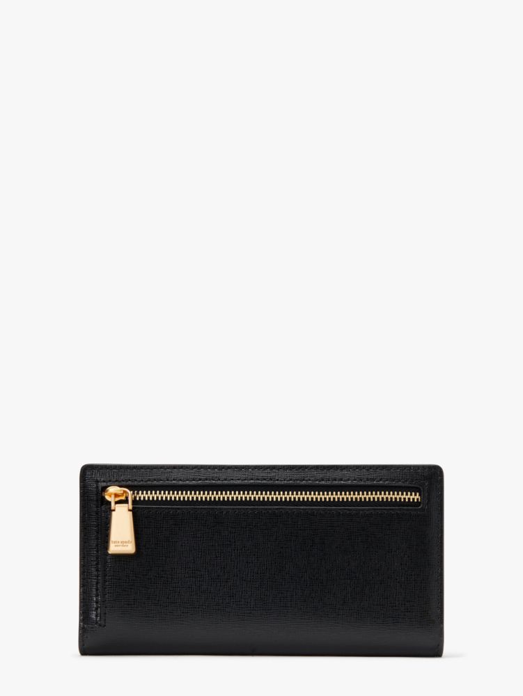 Kate Spade,Morgan Slim Bifold Wallet,Casual,Black